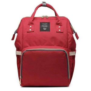 Planet Gates red Brand Designer Fashion  Maternity Nappy Bag Large Capacity Baby Diaper Bag Travel Backpack Nursing Bag for Baby Care