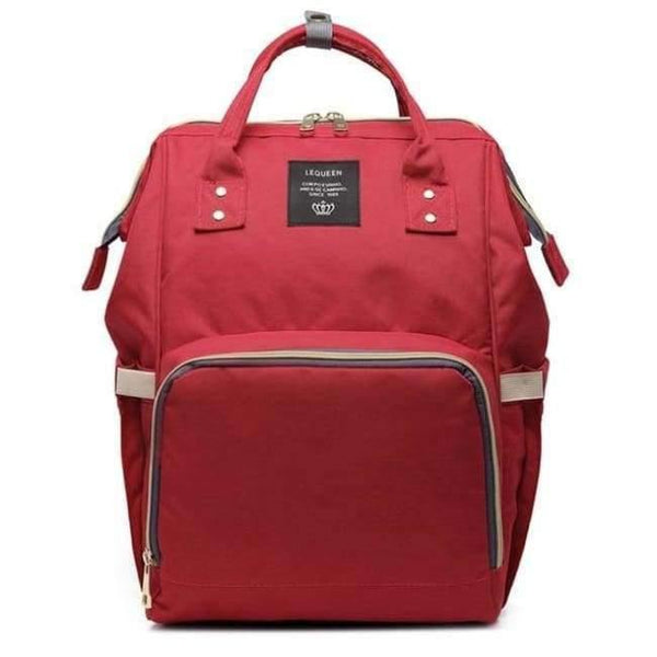 Planet Gates red Brand Designer Fashion  Maternity Nappy Bag Large Capacity Baby Diaper Bag Travel Backpack Nursing Bag for Baby Care