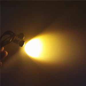 Planet Gates Red Car Flashing 10PCS/Lot 12V LED 18mm Eagle Eye Light High Power lamp Daytime Running Light parking Reverse Fog bulb Backup DRL