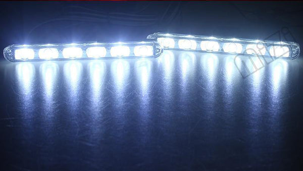 Car Truck Emergency Light Flashing Firemen Lights 4*6 Led Car-Styling Ambulance Police Light Strobe Warning Light DC 12V - Planet Gates