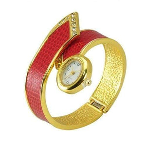 Planet Gates Red Casual Quartz Women Watch Braided Leather Bracelet Watch Gift Relogio Feminino Gift montre femme reloj mujer