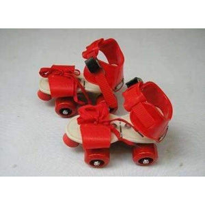 Planet Gates Red Children Roller Skates Double Row 4 Wheel Skating Shoes Adjustable Size Sliding Slalom Inline Skates Kids Boys Girls