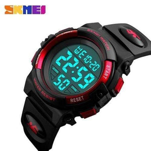 Planet Gates Red Children Watch Waterproof Swimming Girls Boys Clock Sports Watches Fashion Student Wristwatches NEW