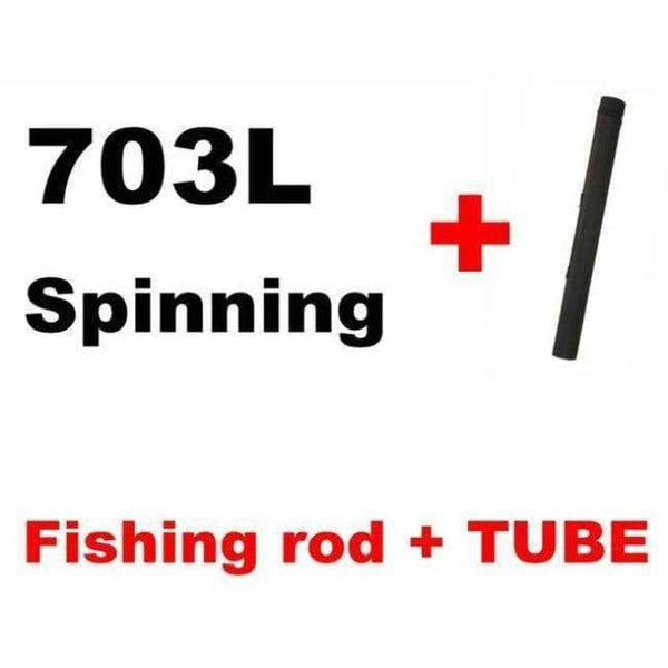 Planet Gates Red / China 703 L & 763 ML Fast Action Spinning & Baitcasting Fishing rod 3 Sections Free Shipping
