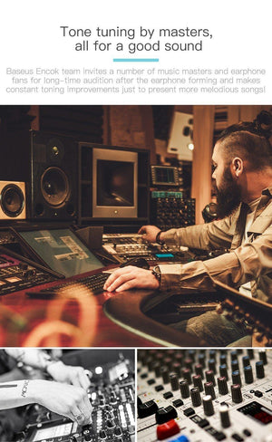 Baseus D01 Bluetooth Earphone Wireless Headphones With Mic Gaming Headset Stereo Auriculares Fone De Ouvido For Phones Computer - Planet Gates