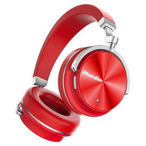 Planet Gates Red / China Bluedio T4 Active Noise Cancelling Wireless Bluetooth Headphones wireless Headset with microphone for music