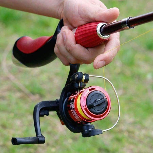 Planet Gates Red / China Carbon Fiber Rod Superhard Boat Ice Fly Lure Fishing Rod With High Quality Fishing Reel Fishing Tackle set De Pesca
