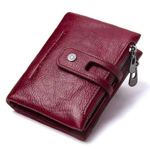 Planet Gates red / China CONTACT'S Genuine Crazy Horse Leather Mens Wallet Man Cowhide Cover Coin Purse Small Brand Male Credit&ID Multifunctional Walets