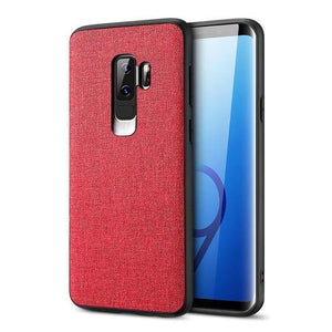 Planet Gates Red / China / For Galaxy S9 FLOVEME Cloth Texture Case For Samsung S8 S9 Galaxy S9 S8 Plus Luxury TPU Cover For Samsung S10 Plus S10e Note 9 8 S7 Edge Coque