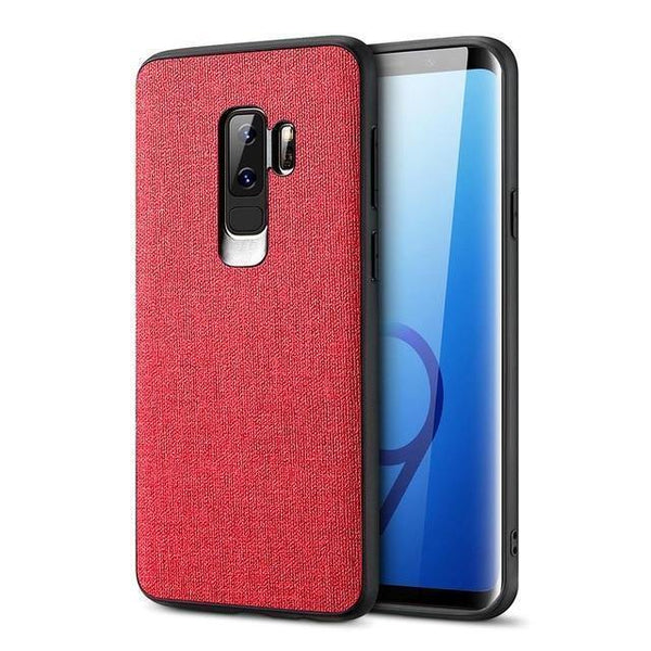 Planet Gates Red / China / For Galaxy S9 FLOVEME Cloth Texture Case For Samsung S8 S9 Galaxy S9 S8 Plus Luxury TPU Cover For Samsung S10 Plus S10e Note 9 8 S7 Edge Coque