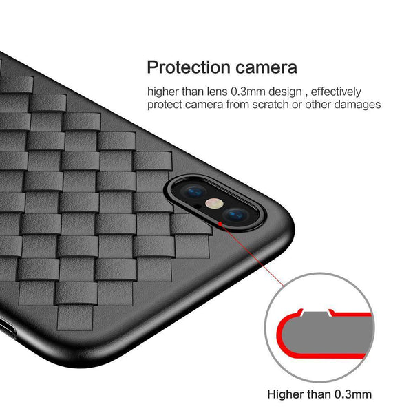 Planet Gates Red / China / For iPhone X FLOVEME Super Soft Phone Case For iPhone 8 X XS Max Luxury Grid Cases For iPhone 6 6s 7 8 Plus XR XS Cover Silicone Accessories