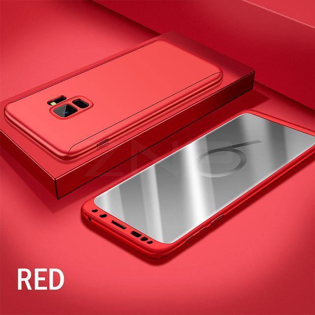 Planet Gates Red / China / For Samsung S7 ZNP Luxury 360 Full Degree Cover Phone Case For Samsung S7 Note 8 S7 Edge S9 Case For Samsung Galaxy S9 S8 Plus Shockproof Case