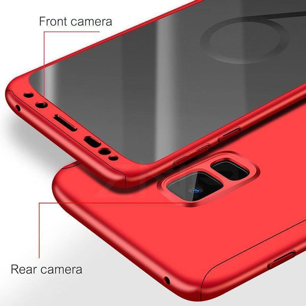 Planet Gates Red / China / For Samsung S7 ZNP Luxury 360 Full Degree Cover Phone Case For Samsung S7 Note 8 S7 Edge S9 Case For Samsung Galaxy S9 S8 Plus Shockproof Case