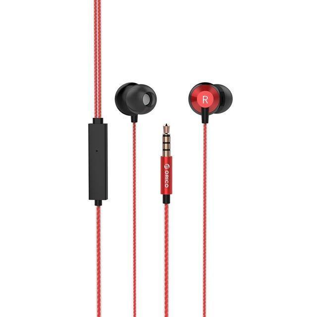 Planet Gates Red / China ORICO Bass High Sound Earphone In-Ear Sport Earphone Colorful Headset Earphones for iPhone 6 6S Xiaomi Ear Phones fone de ouvido