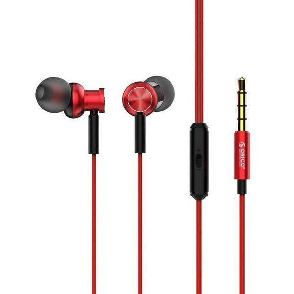 Planet Gates Red / China ORICO In-ear Earphone Bass Sound Sport Earphone Music Earbuds Stereo Gaming Earphone for Phone Xiaomi with Microphone