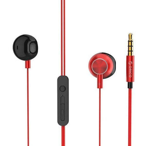 Planet Gates Red / China ORICO Original In-Ear Earphone Noise Isolating Metal Hi-fi Earphone Sport Headset with Mic for Mobile phone Universal for MP4