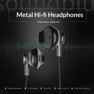 Planet Gates Red / China ORICO Original In-Ear Earphone Noise Isolating Metal Hi-fi Earphone Sport Headset with Mic for Mobile phone Universal for MP4