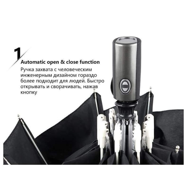 Planet Gates red / China Quality Brand Large Folding Umbrella Men Rain Woman Double Golf Business Gift Umbrella Automatic Windproof Umbrellas