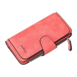 Planet Gates Red / China Women Wallets Slim Wallet For Credit Card Fashion Portefeuille Femme Leather Culutch Ladies Long And Short Wallet Coin Purse
