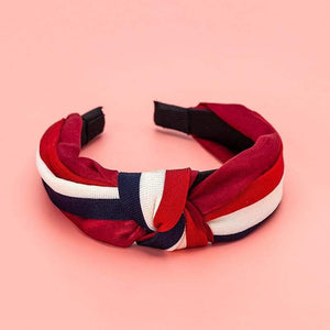 Classic Women Elegant Striped Plaid Headband Hairbands For Girl Hair Hoop Rack Turban Hair Accessories