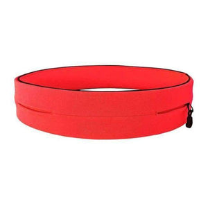 Planet Gates Red Color Outdoor Running Waist Bag Mobile Phone Holder Jogging Belt Belly Bag Women Gym Fitness Bag Lady Sport Accessories
