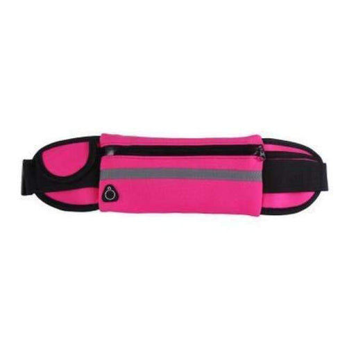 Planet Gates Red Color Outdoor Running Waist Bag Waterproof Mobile Phone Holder Jogging Belt Belly Bag Women Gym Fitness Bag Lady Sport Accessories