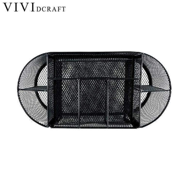 Planet Gates Red Creative Metal Iron Wire Desk Pen Holder Laege Capacity Office Desk Accessories Desk Organizer Office Desk Supplies