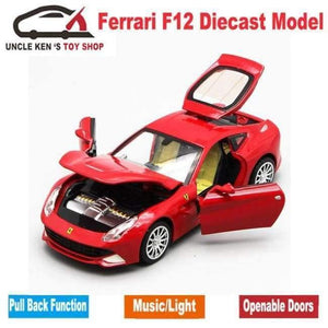 Planet Gates Red Diecast Scale Models Toys Sport Cars, Collection Vehicle For Boys With Different Colors