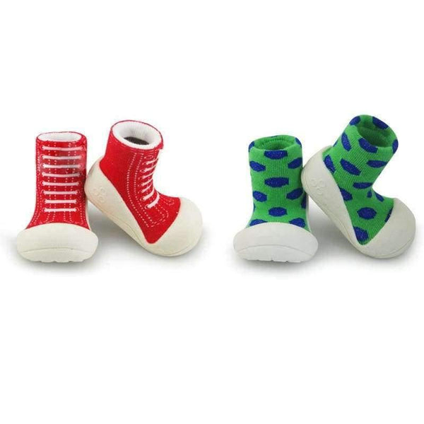 Planet Gates Red Dot / 7.5 Baby Girls Boys Shoes Soft and Comfortable Children Attipas Same Design First Walkers Anti-slip Toddler Shoes