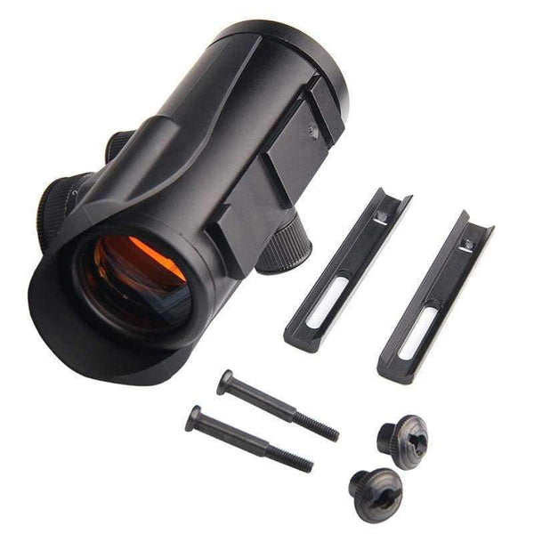 Planet Gates Red Dot Sight Scope Holographic 1 x 30mm 11mm & 20mm Weaver Rail Mount for Tactical Hunting  5-0040