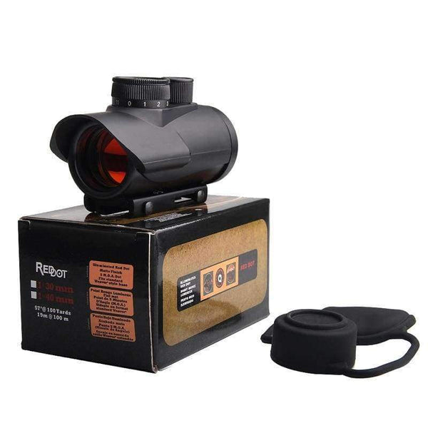 Planet Gates Red Dot Sight Scope Holographic 1 x 30mm 11mm & 20mm Weaver Rail Mount for Tactical Hunting  5-0040