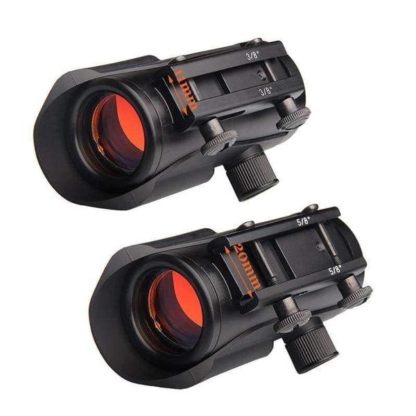 Planet Gates Red Dot Sight Scope Holographic 1 x 30mm 11mm & 20mm Weaver Rail Mount for Tactical Hunting  5-0040