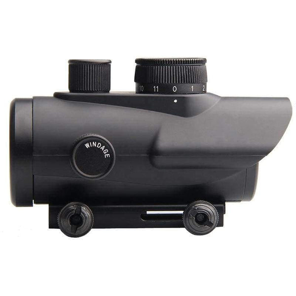 Planet Gates Red Dot Sight Scope Holographic 1 x 30mm 11mm & 20mm Weaver Rail Mount for Tactical Hunting  5-0040