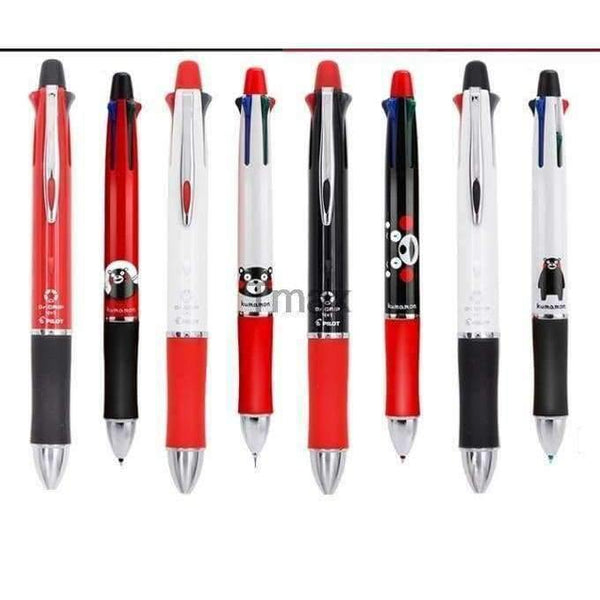 Planet Gates red Dr.Grip Limited edition 4 in 1 Multifunctional ballpoint pen + 0.5mm pencil Writing Supplies