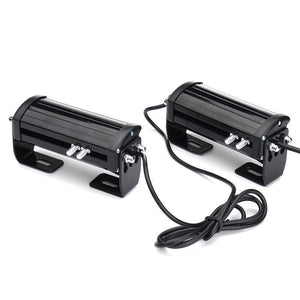 Planet Gates Red Emergency Strobe Light Bar  8 LED Dash Flash Warning Lamp Traffic Light Roadway Safety