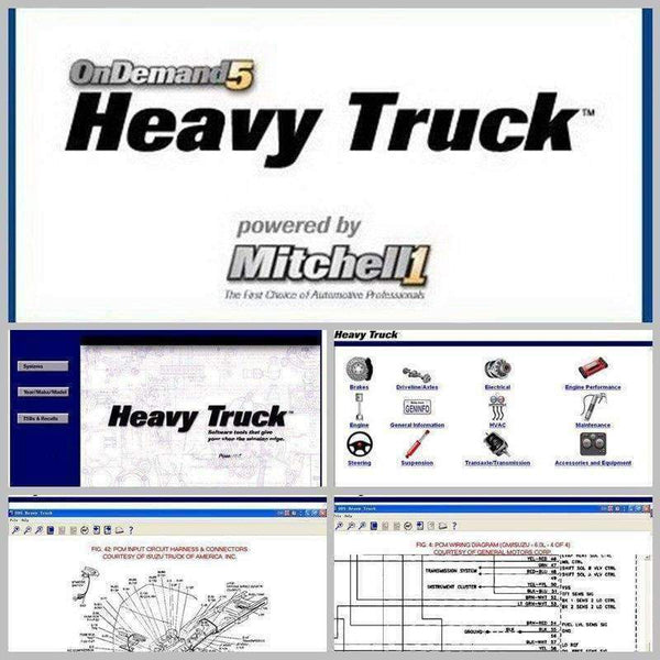 Software de reparación de automóviles Mitchell heavy truck mitchell ...