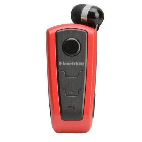 Planet Gates Red F910 Mini portable Wireless Bluetooth Earphone Headset In-Ear Vibrating Alert Wear Clip Hands Free Earphone For Phone