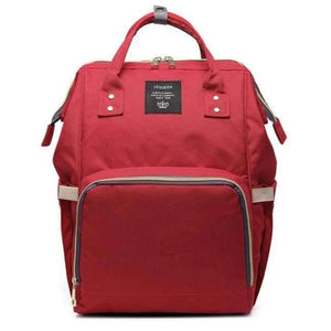 Planet Gates Red Fashion Maternity Bag Large Capacity Travel Backpack Nursing Baby Bag VS Land diaper Bag