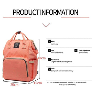 Planet Gates Red Fashion Maternity Bag Large Capacity Travel Backpack Nursing Baby Bag VS Land diaper Bag