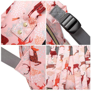 Planet Gates Red Fashion Maternity Bag Large Capacity Travel Backpack Nursing Baby Bag VS Land diaper Bag