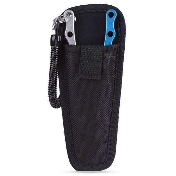 Planet Gates red Fishing Plier Aluminium Alloy Light Lure Grip Plier Scissor Pincer Nipper Wire Cutter Fishing Kit With Pouch