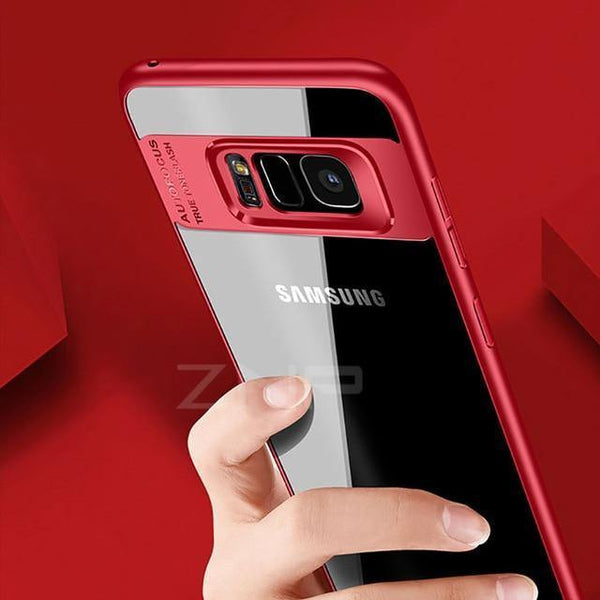 Planet Gates Red / For Galaxy S8 ZNP Fashion Full Cover For Samsung Galaxy S9 Plus S8 Case Note 8 S9 Transparent Silicone Phone Case For Samsung S8 S9 Plus Case