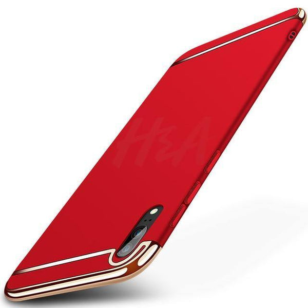 Planet Gates Red / For Huawei P10 H&A 360 Luxury Plating Phone Case For Huawei P20 Lite Pro P10 Plus Hard PC Protective Cover For Huawei Honor 9 Lite Cases Capa