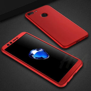 Planet Gates Red / For Huawei Y5 2017 H&A Luxury 360 Full Cover Phone Case For Huawei Y5 Y6 Y7 2018 2017 Anti-knock Phone Cover For Huawei Y7 Y6 Prime Case With Glass