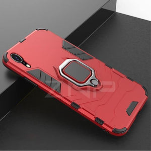 Planet Gates Red / For I6 6s ZNP Luxury Armor Phone Case For iPhone 6 6s 7 8 Plus X 10 Shockproof Cover For iPhone X XS Max XR 5 5s SE Case With Holder Ring