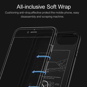 Planet Gates Red for i8 / China USAMS Battery Charger Cases for iPhone 6 6s 7 8 Plus 3000/4200mAh Power Bank Case Ultra Slim External Pack Backup charger case
