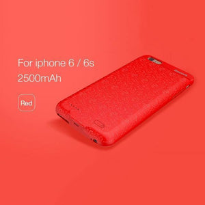 Planet Gates Red for iphone 6 6s / China Baseus Power Case For iphone 6s plus 2500/3650mAh Magnetic Portable Power Bank Charger Case For iphone 6s External Spare Battery