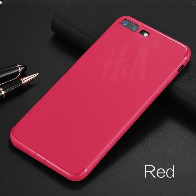 Planet Gates H&A Luxury Back Matte Soft Silicon Case for iPhone 6 Cases 6s Plus 5 5s SE 7 7 Case Full Cover For iPhone 7 7 Plus Phone Cases
