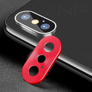 Planet Gates Red / For iPhone 7 ZNP Full Cover Phone Camera Protective Film For iPhone X XS Max XR Phone Camera Screen Protector Case For iPhone 7 8 Plus