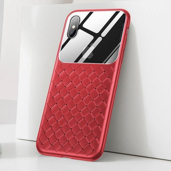Basues Weaving Case For iPhone Xs Max Xr X S R Xsmax Ultra Thin Slim Silicone TPU Back Cover For iPhonexs Max Coque Fundas Capa - Planet Gates
